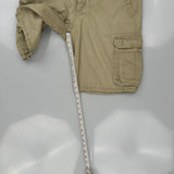 Lee Cargo Shorts - 35W 10L Beige Cotton