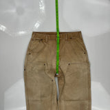 Carhartt Double Knee Carpenter Pants - 31W 32L Beige Cotton