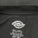 Dickies T-Shirt - 2XL Black Cotton