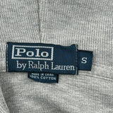 Polo By Ralph Lauren Hoodie - Small Gray Cotton