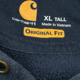Carhartt Hoodie - XL Navy Cotton