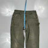 Carhartt Carpenter Pants - 32W 33L Gray Cotton
