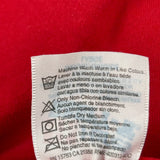 Blank Hanes Single Stitch T-Shirt - Large Red Cotton