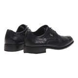 GALLUS Oxford Shoes Black Leather Mens UK 8