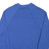 JERZEES Mens Blue H&M Vinyl Windows Inc Crew Neck S Cotton Blend Sweatshirt