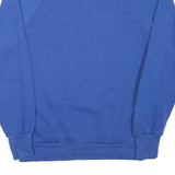 JERZEES Mens Blue H&M Vinyl Windows Inc Crew Neck S Cotton Blend Sweatshirt