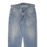 LEVI'S Mens Jeans Blue Regular Straight Denim Light W32 L28 Classic Fit Zip