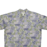 COOKE STREET Mens Blue & Green Pattern Casual Shirt L Cotton Hawaiian Holiday
