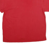 TOMMY HILFIGER Mens Red Graphic T-Shirt XL Short Sleeve Crew Neck