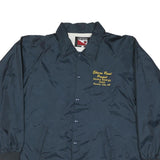 CANADA Mens Navy Blue Button Jacket XL Polyester Blend Plain Casual Outdoor