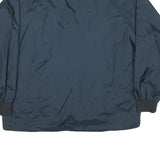 CANADA Mens Navy Blue Button Jacket XL Polyester Blend Plain Casual Outdoor