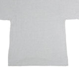 TOMMY HILFIGER Mens Grey Short Sleeve Plain Polo Shirt XL Casual Classic Cotton