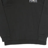 PUMA Mens Black Cotton Blend Crew Neck M Sportswear Sweatshirt Pullover