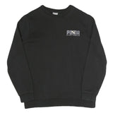 PUMA Mens Black Cotton Blend Crew Neck M Sportswear Sweatshirt Pullover
