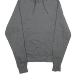 CHAMPION Mens Grey Hoodie XS Cotton Blend Pullover Sweatshirt Drawstring Hood
