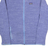 PATAGONIA Womens Purple Jacket S Polyester Zip Performance Casual