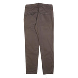 ANTONY MORATO Womens Cotton Blend Brown Slim Tapered Trousers W32 L30