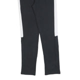 PUMA Mens Joggers Black & White Slim Tapered XS W25 L28 Cotton Blend
