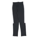 PUMA Mens Joggers Black & White Slim Tapered XS W25 L28 Cotton Blend