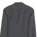JOOP! Mens Grey Classic Jacket M Woven Plain Formal Button Closure