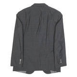 JOOP! Mens Grey Classic Jacket M Woven Plain Formal Button Closure