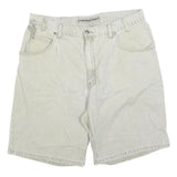 MERONA Mens Shorts Beige Casual Plain L W35 Cotton Blend