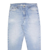 CARHARTT Mens Jeans Blue Relaxed Straight Denim Light W39 L34 Casual Workwear