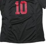 NIKE Mens Black & Red Football Shirt L Short Sleeve V-Neck Garoppolo NFL Super