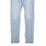 LEVI'S 512 Tapered Womens Jeans Blue Cotton Denim Light W32 L34 Regular Fit Zip