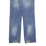 LEVI'S 501 Mens Jeans Blue Regular Straight Denim Light W36 L34 Classic Button