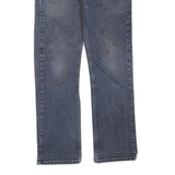 DICKIES Womens Regular Fit Blue Denim Straight Leg Jeans W34 L28 Cotton Blend