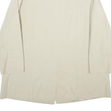 CLAUDE HAVREY Womens Beige Button Jacket UK 20 Polyester Blend Classic Style