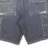 DICKIES Mens Shorts Blue Casual Cargo Cotton Blend L W34 Workwear