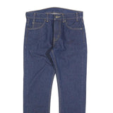 LEVI'S Womens Jeans Blue Regular Straight Denim Raw W30 L28 Classic Fit Zip