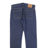 LEVI'S Womens Jeans Blue Regular Straight Denim Raw W30 L28 Classic Fit Zip