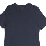TOMMY HILFIGER Mens Navy Blue T-Shirt M Short Sleeve Crew Neck Classic Cotton