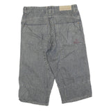 AUTHENTIC QUALITY Mens Shorts Blue Casual L W34 Cotton Blend Lightweight