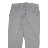 THE NORTH FACE Mens Regular Fit Grey Cotton Blend Jeans W36 L31 Casual Zip