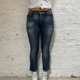 Roy Rogers Jeans - 28W UK 8 Blue Cotton