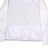 THE NORTH FACE Womens White Nylon Lightweight Jacket XL Zip Plain Outdoor