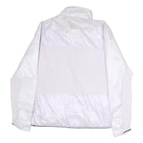 THE NORTH FACE Womens White Nylon Lightweight Jacket XL Zip Plain Outdoor