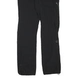 KTEC Womens Black Regular Fit Trousers W28 L30 Outdoor Activewear Zip Closure