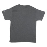 CHAMPION Mens Grey Basketball Championship Graphic T-Shirt M Short Sleeve Crew