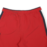 CHAPS Mens Shorts Red Navy & White Casual Cargo L W34 Stylish Summer Wear
