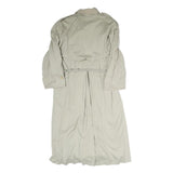 STRENESSE Womens Beige Cotton Trench Jacket M Button Closure Classic Style