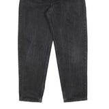 LEVI'S 550 Tapered Mens Jeans Black Relaxed Denim W34 L30 Classic Cotton Zip