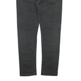 DICKIES Mens Black Regular Fit Straight Denim Jeans W38 L30 Zip Cotton Blend