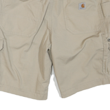 CARHARTT Mens Shorts Beige Casual Cargo M W30 Utility Pocket Workwear