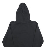 CHAMPION Mens Black White Bear Basketball Pullover Hoodie S Cotton Blend