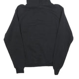 CHAMPION Mens Black White Bear Basketball Pullover Hoodie S Cotton Blend